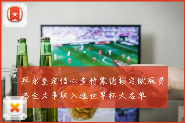 拜尔坚定信心多特蒙德锁定欧冠资格全力争取入选世界杯大名单